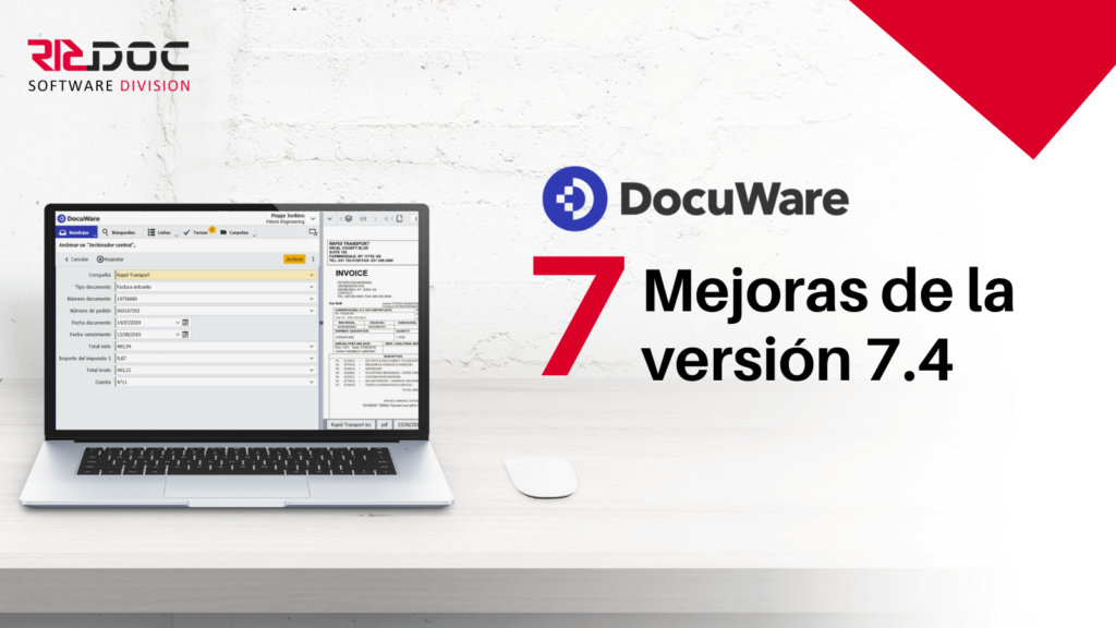 Actualización Docuware 7.4. - RIC | Software de Gestión Documental