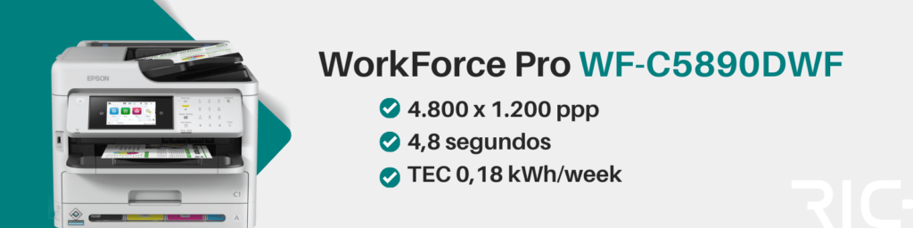 WorkForce Pro WF-C5890DWF