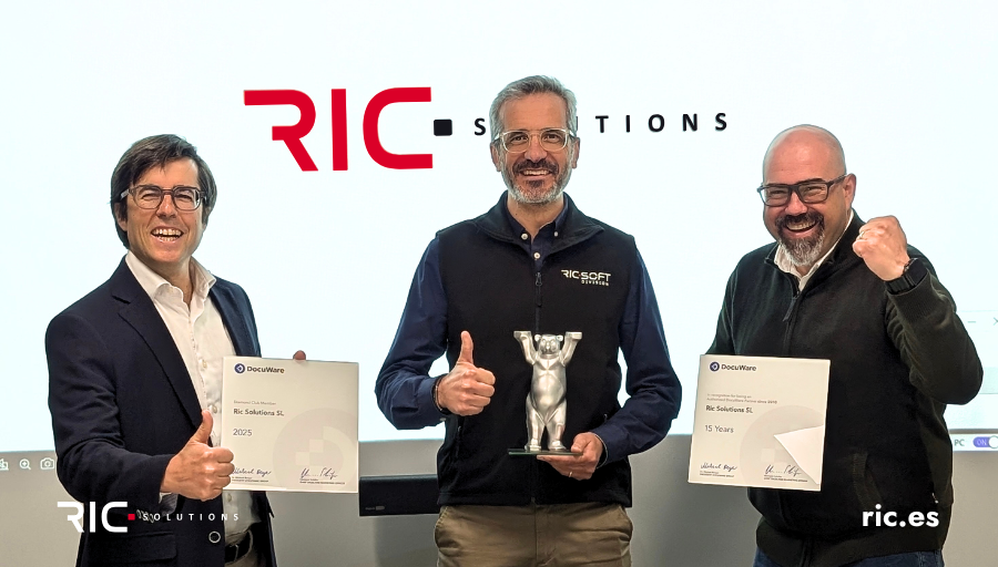 RIC Solutions 15 años como Partner de DocuWare