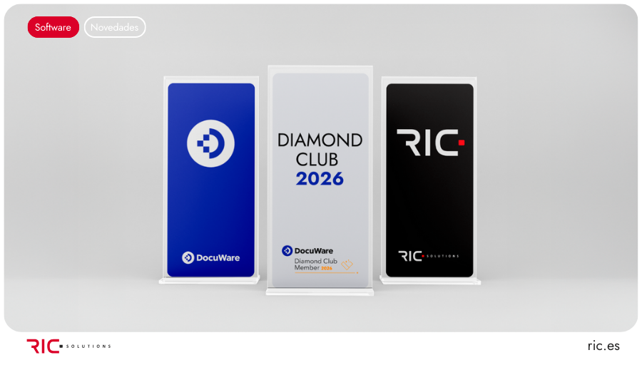 RIC Solutions, por sexto año en el DocuWare Diamond Club 2026
