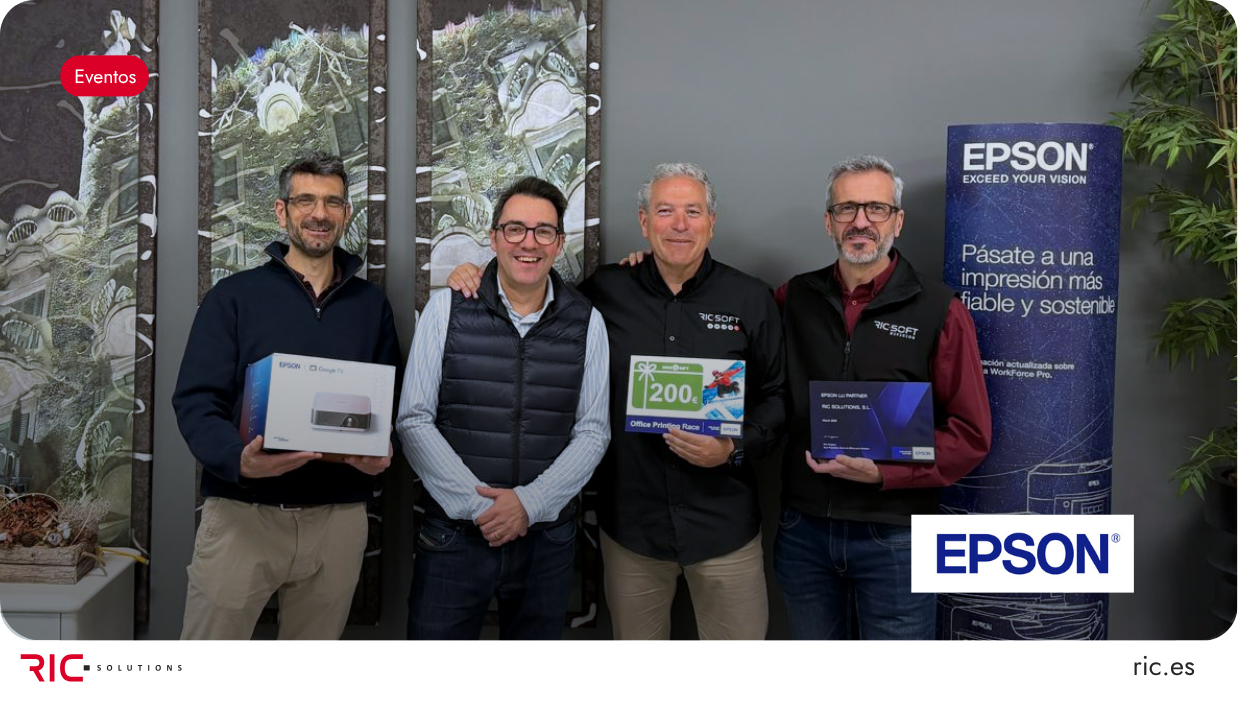 RIC Solutions premiada en la Office Printing Race de Epson