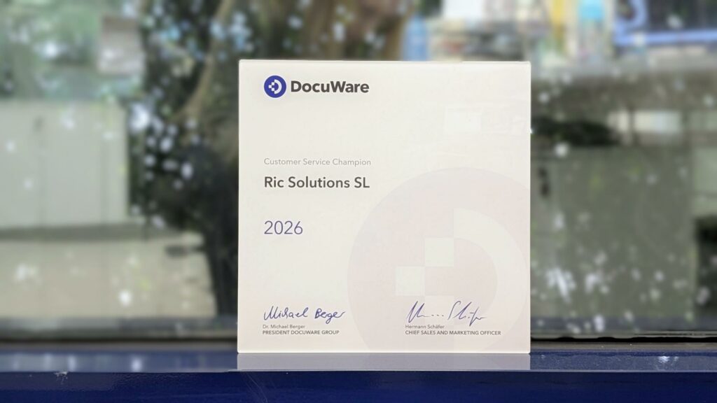 RIC Solutions, reconocida con dos distinciones en el DocuWorld 2026