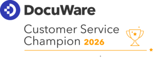 DocuWare Customer Service Champion 2026 RIC Solutions