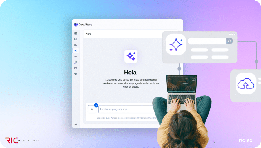 ¿Qué es DocuWare Aura Cómo consultar, resumir y comparar documentos con inteligencia artificial